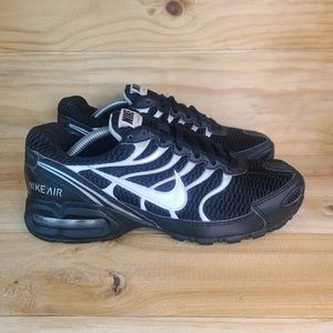 Nike Air Max Torch 4 Athletic Sneakers Women's 7 Black Silver